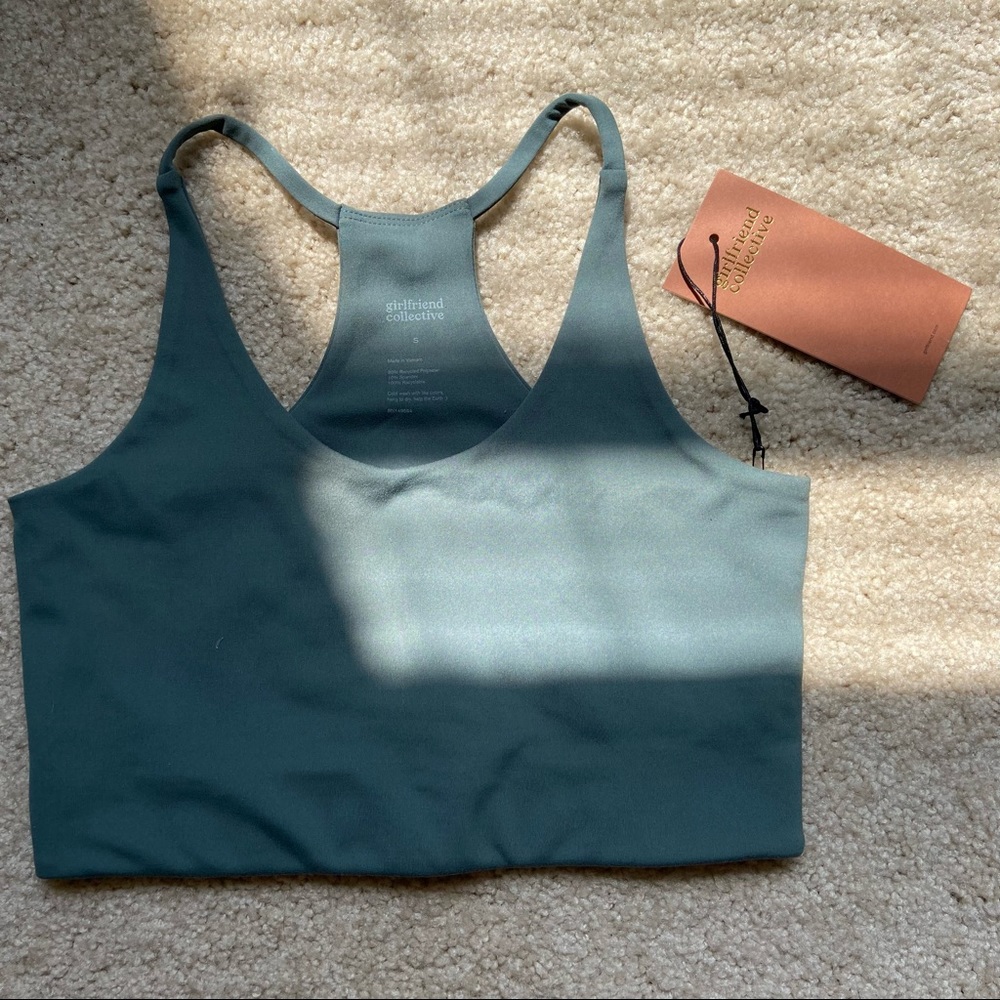 Girlfriend Collective Alpine Cleo Halter Bra
